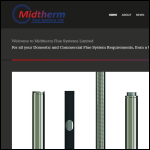 Screen shot of the Midtherm Fans Ltd website.