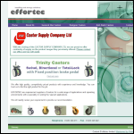 Screen shot of the Effortec Ltd website.