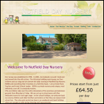 Screen shot of the Nutfield Court Residents Company Ltd website.