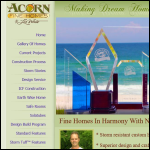 Screen shot of the Acorn Builders (Pewsey) Ltd website.
