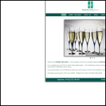 Screen shot of the Harington Glass Ltd website.