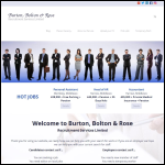 Screen shot of the Roseburton Ltd website.