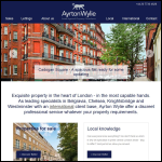 Screen shot of the Ayrton Wylie Ltd website.