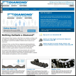 Screen shot of the Diamond Chain (UK) Ltd website.
