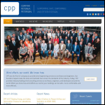 Screen shot of the Cpp Services Ltd website.