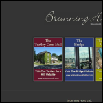 Screen shot of the Brunning Host Ltd website.