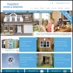 Screen shot of the Redditch Doors & Windows Ltd website.