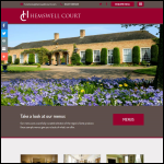 Screen shot of the Hemswell Court Ltd website.
