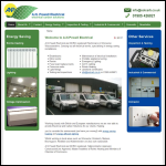 Screen shot of the A.N. Powell Electrical & Technical Services Ltd website.