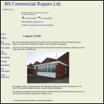Screen shot of the Commercial Unit Ltd website.