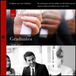 Screen shot of the Sagar Wright Ltd website.