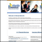 Screen shot of the Sturdy Edwards (Insurance Brokers) Ltd website.