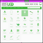 Screen shot of the Lightfoot Estates Ltd website.