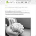 Screen shot of the Martin McLachlan Photography website.