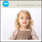 Screen shot of the Albetta Creation Ltd website.