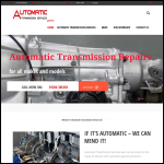 Screen shot of the Auto Transmissions Ltd website.