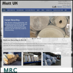 Screen shot of the Matt Management Ltd website.