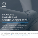 Screen shot of the BGB Engineering Ltd website.