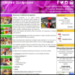 Screen shot of the Wiltshire Scrapstore & Resource Centre Ltd website.