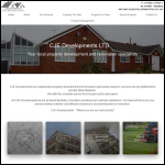Screen shot of the J.E. Property Developments Ltd website.
