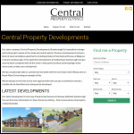 Screen shot of the Central Property Developments Ltd website.