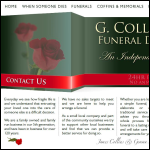 Screen shot of the G. Collin & Son Ltd website.