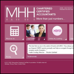 Screen shot of the The Mhh Partnership Ltd website.