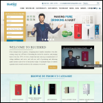 Screen shot of the Bluebird Technologies Ltd website.
