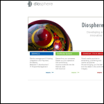 Screen shot of the Diosphere Ltd website.