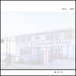 Screen shot of the Grosvenor Motor Company Ltd website.