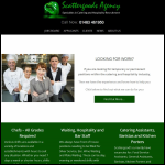 Screen shot of the Scattergoods Agency website.