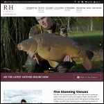 Screen shot of the R.H. Fisheries Ltd website.