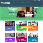 Screen shot of the Triangle Corporate Services Ltd website.
