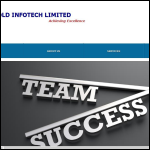 Screen shot of the Bold Technology Ltd website.