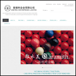 Screen shot of the Billiard Cue Enterprises Ltd website.