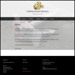 Screen shot of the Gallions Point Marina Ltd website.
