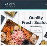 Screen shot of the Ramus Seafoods Ltd website.