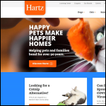 Screen shot of the The Hartz Company Ltd website.