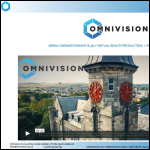 Screen shot of the Omnivision Ltd website.