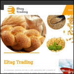Screen shot of the Eltag Trading Ltd website.