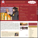 Screen shot of the Anjani Sharma website.