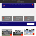 Screen shot of the Tayco Construction Ltd website.
