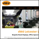 Screen shot of the Derrywood Display Ltd website.