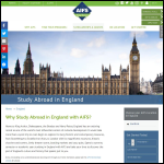 Screen shot of the The American School in England Ltd website.