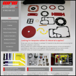 Screen shot of the Willenhall Rubber & Industrial Supplies Ltd website.