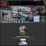 Screen shot of the Heysham Trucks Ltd website.