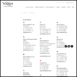 Screen shot of the Vossen (UK) Ltd website.