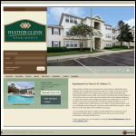 Screen shot of the Heather Homes Ltd website.