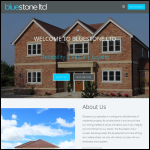 Screen shot of the Blenstone Ltd website.