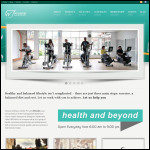 Screen shot of the Wellness Cafe Ltd website.